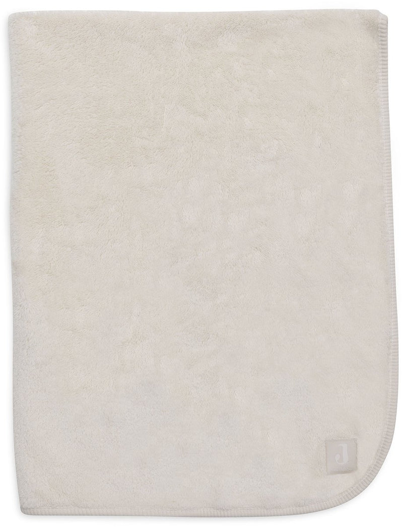 Jollein baby deken ledikant - 100x150cm - basic jersey sherpa - oatmeal