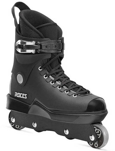 Roces m12 ufs stunt skates zwart - volwassenen - ufs frame high-impact shell - maat 43
