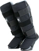Super pro combat gear scheenbeschermer savior zwart wit medium