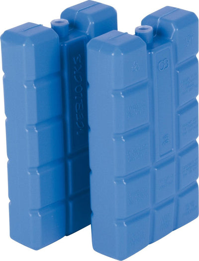 Bo-camp koelelementen - 2 stuks - 3,5x9,5x16 cm - blauw
