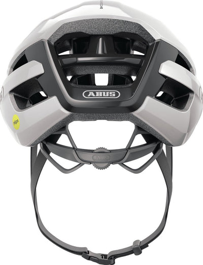 Abus powerdome fietshelm mips shiny white