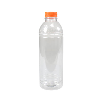 Fles rpet met oranje dop (65x1000ml)