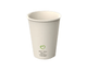 Reusable plastic koffiebeker blanco beige 180cc (20 stuks)