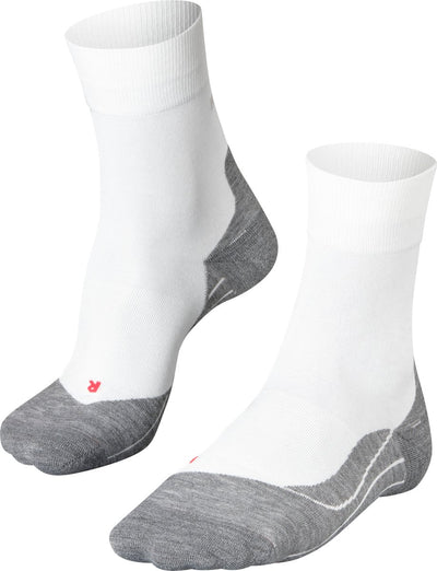 Falke ru4 anti-blaar katoen functioneel materiaal hardloopsokken dames wit - maat 35-36