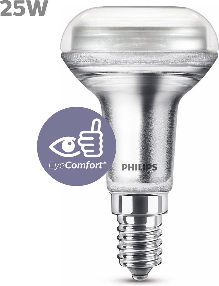 Philips led reflector 25w e14 warm wit licht