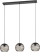 Eglo almanzora hanglamp - e27 - 90 cm - zwart koper