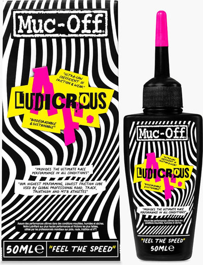 Muc-off ludicrous af - kettingolie - fietsolie - racefiets en mtb - 50ml - biologisch afbreekbaar - minimale wrijving