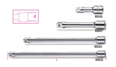 Beta verlengstuk 1 2 -125mm 920 21