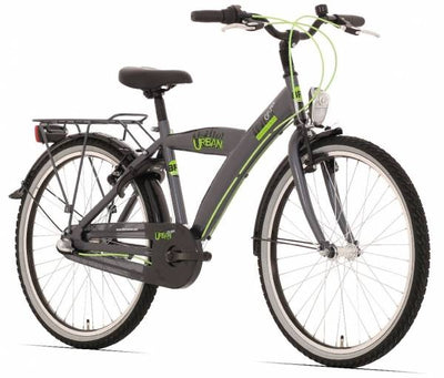 Bikefun kinderfiets urban city 26 inch met nexus 3 versnelling remnaaf - titanium