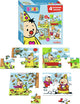 Bumba - puzzel - 4 seizoenen - 4+6+9+12 stukjes - lente - zomer - herfst - winter - fsc mix