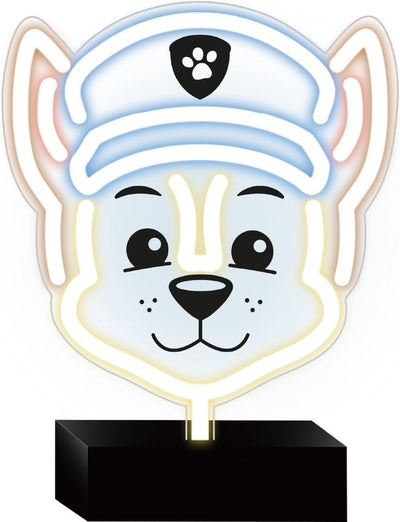 Nickelodeon neon led chase - paw patrol - tafellamp - bureau lamp - chase lamp - lamp