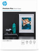 Hp premium plus glanzend fotopapier - 20 vel a4