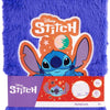 Canenco stitch pluche notitieboek donkerblauw