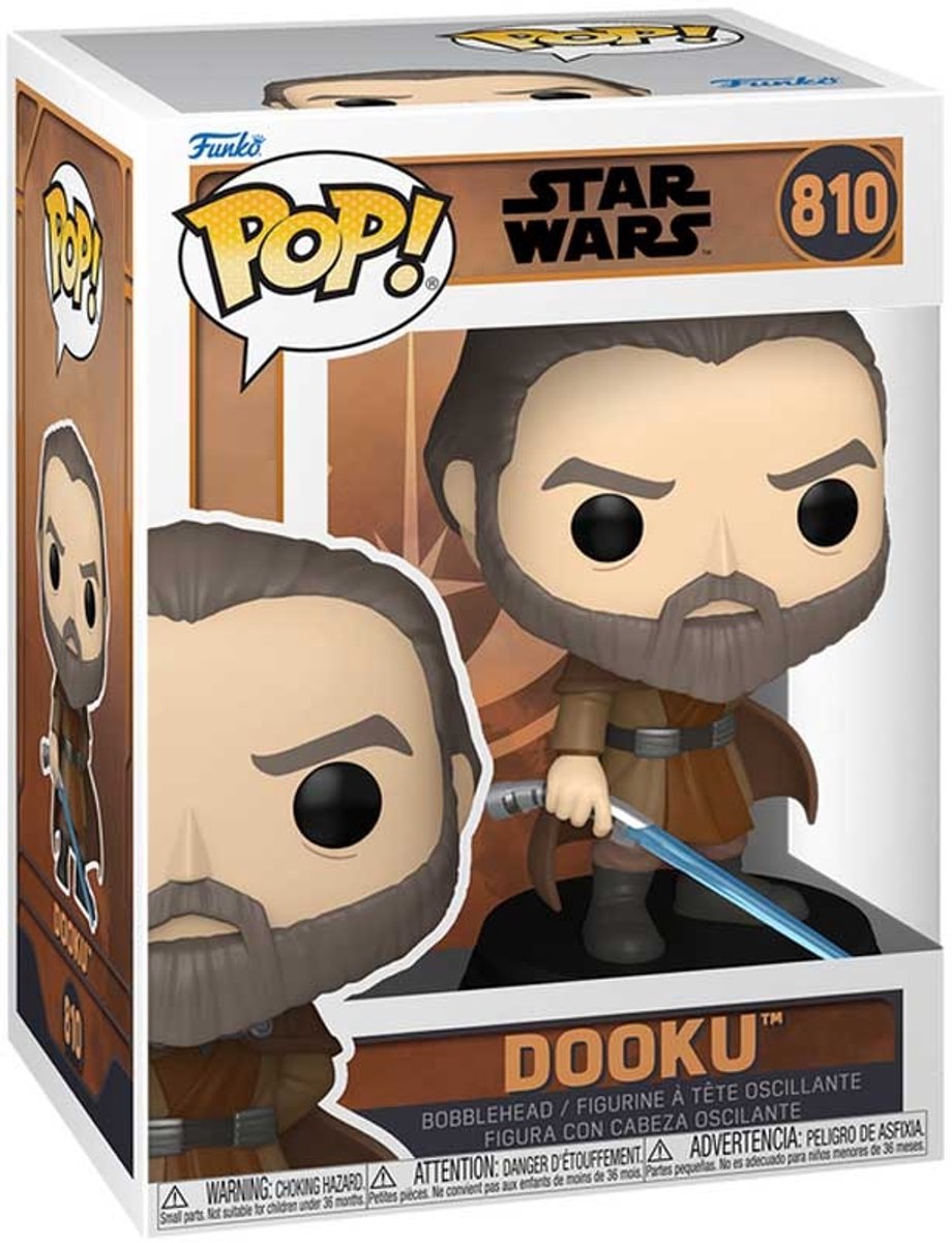 Funko pop! star wars: tales of the jedi - dooku #810