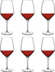 Luigi bormioli atelier rode wijnglas (ø9,1 cm) (set van 6)