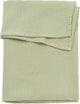Meyco baby uni wieglaken - pre-washed hydrofiel - soft olive - 75x100cm - 0.3 tog