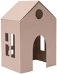 Colorations kartonnen huisjes knutselpakket 6 stuks creatief speelgoed.