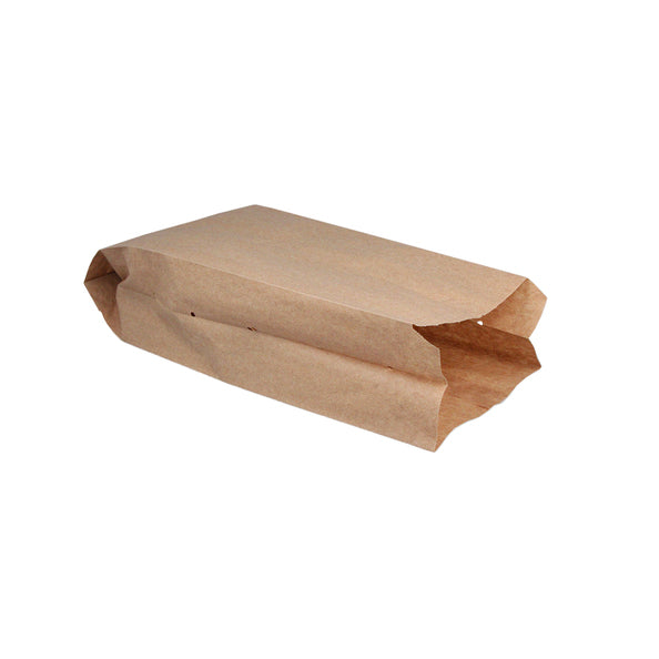 Snackzak geperforeerd kraft nr.27 bio (1 pond)(1200 stuks)