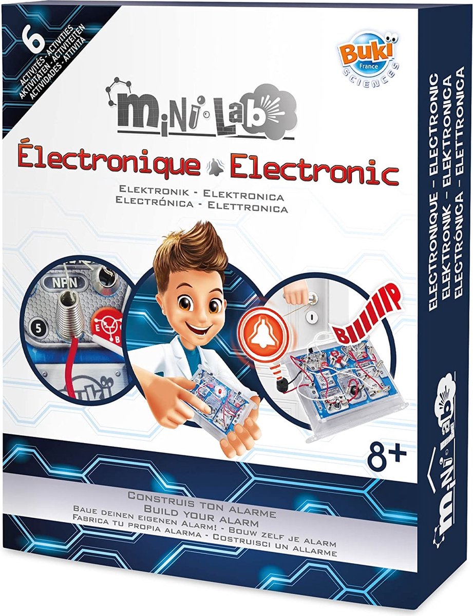 Buki france buki - mini lab elektronica - experimenteren