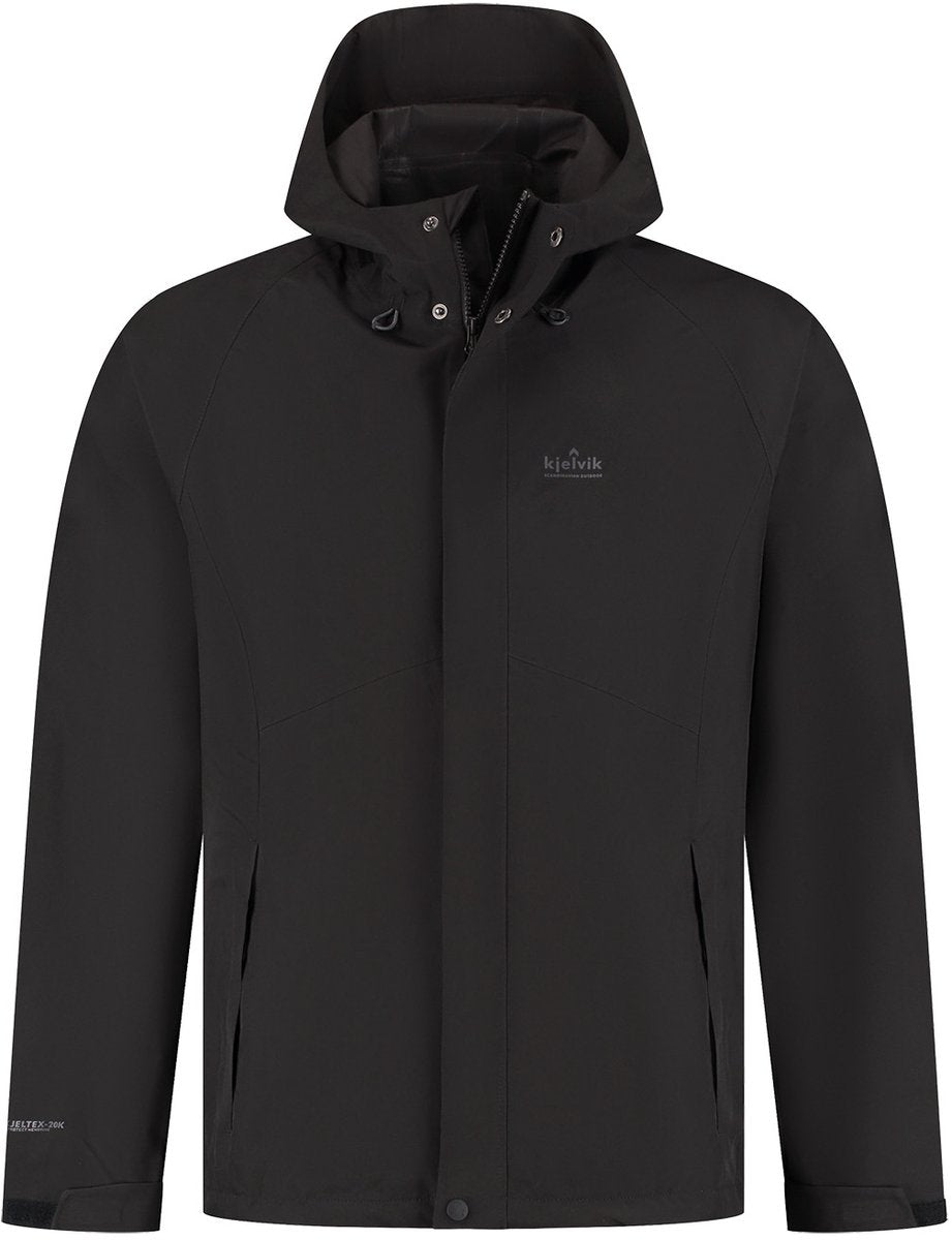 Kjelvik outdoorjas berg zwart
