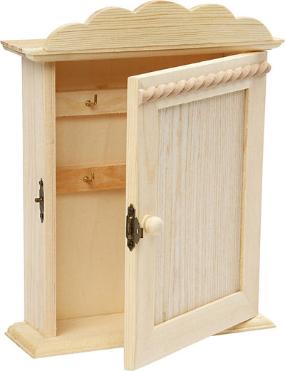 Creotime sleutelkast, afm 18x6x22 cm, grenen, 1 stuk