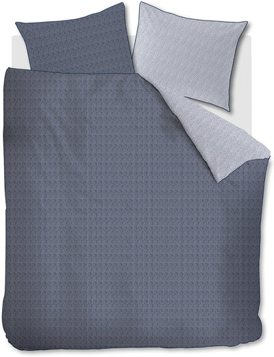 Riviera maison twisted dekbedovertrek - tweepersoons - 200x200 220 - blauw