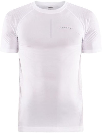 Craft adv cool intensity ss tee m heren thermoshirt - wit s