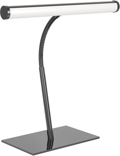 Eglo riccione tafellamp - bureaulamp - 39.5 cm - zwart nikkel - instelbaar wit licht (warm, neutraal en daglicht) - dimbaar