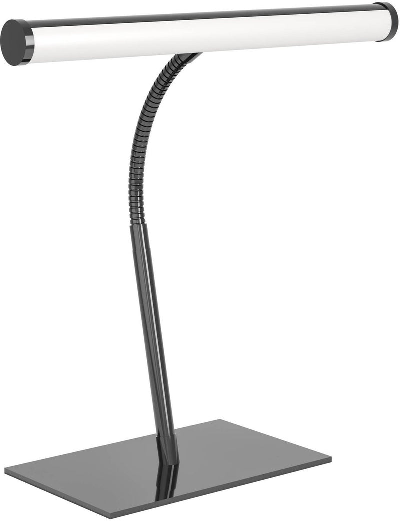 Eglo riccione tafellamp - bureaulamp - 39.5 cm - zwart nikkel - instelbaar wit licht (warm, neutraal en daglicht) - dimbaar