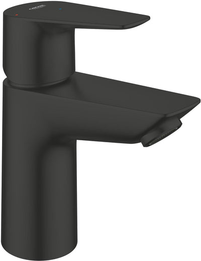 Grohe start edge s-size wastafelmengkraan – energiebesparend (es) – loodvrij ( zero) – push-open – matte black