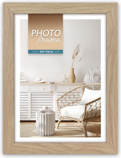 Zep - houten fotolijst vivan 7 lichtbruin voor foto formaat 20x30 - v33237