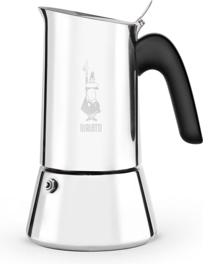 Bialetti venus percolator 6 kops – espresso maker – rvs – inductie geschikt – italiaanse koffiezetter