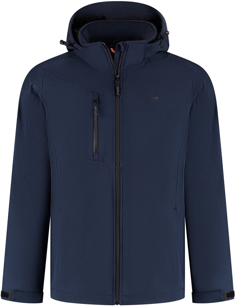 Kjelvik victor outdoorjas heren - donkerblauw 4xl