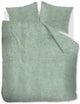 Beddinghouse frost dekbedovertrek - effen - tweepersoons - 200x200 220 cm - grijsgroen