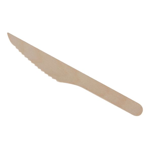 Mes hout 16.5 cm (250 stuks)