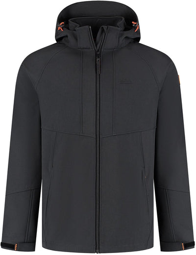 Kjelvik outdoorjas rik zwart