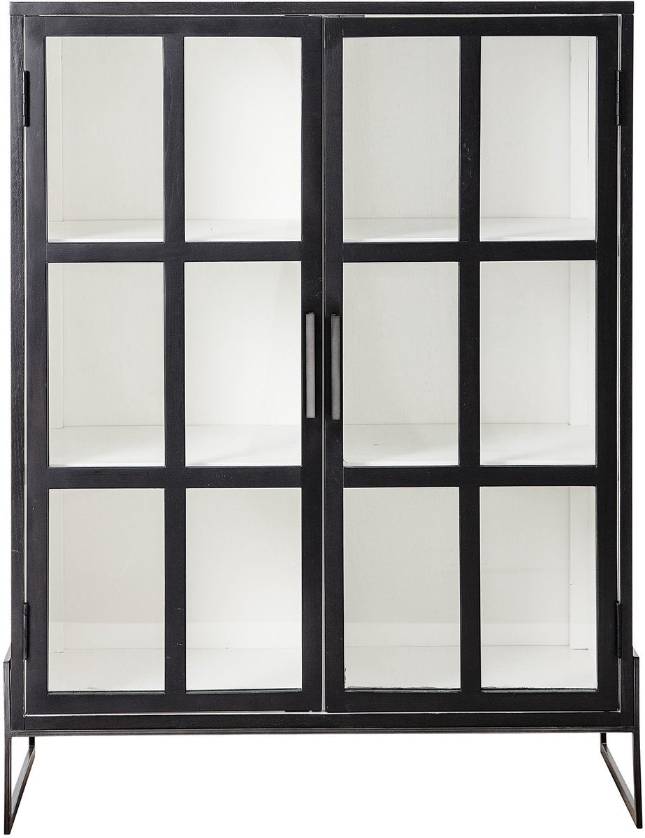 Bloomingville - opaal kast - zwart - eiken