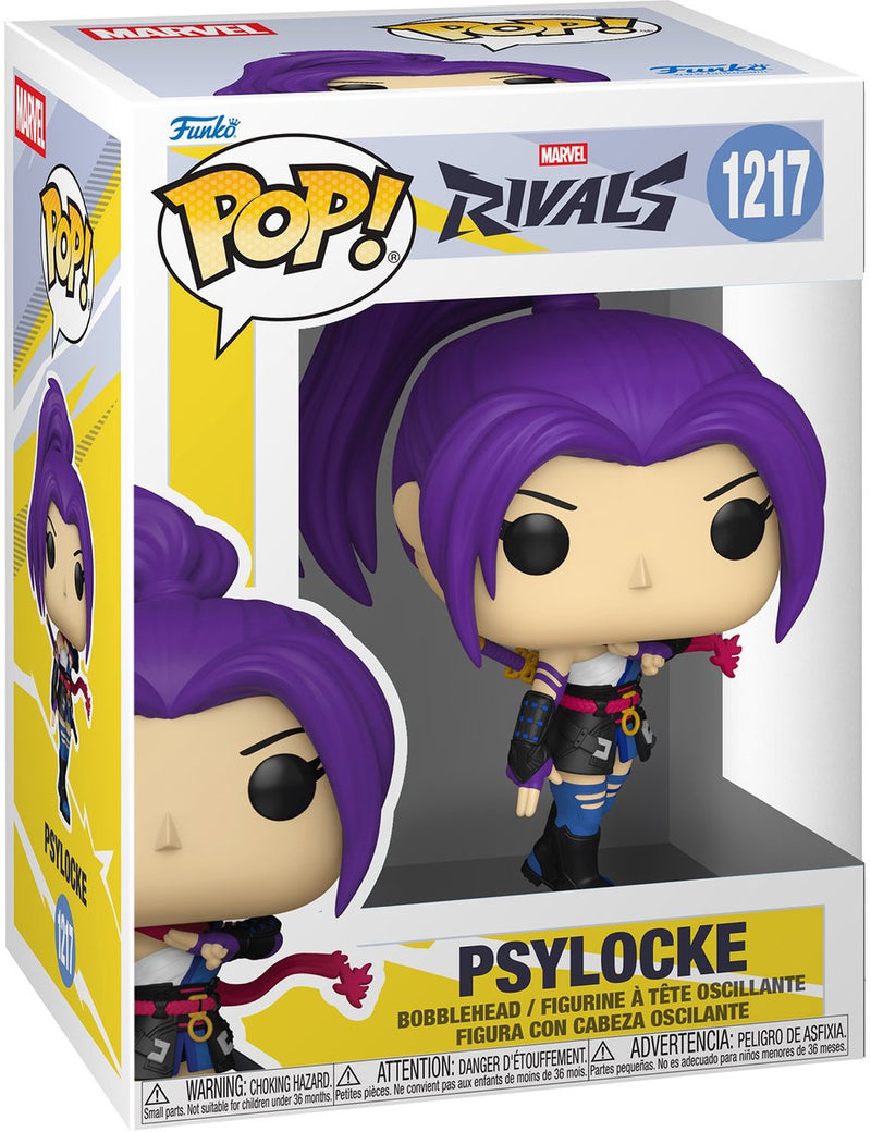 Marvel funko pop! rivals - psylocke #1217