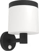 Eglo pantete solar wandlamp buiten - zonne-energie - led - 21 cm - zwart wit