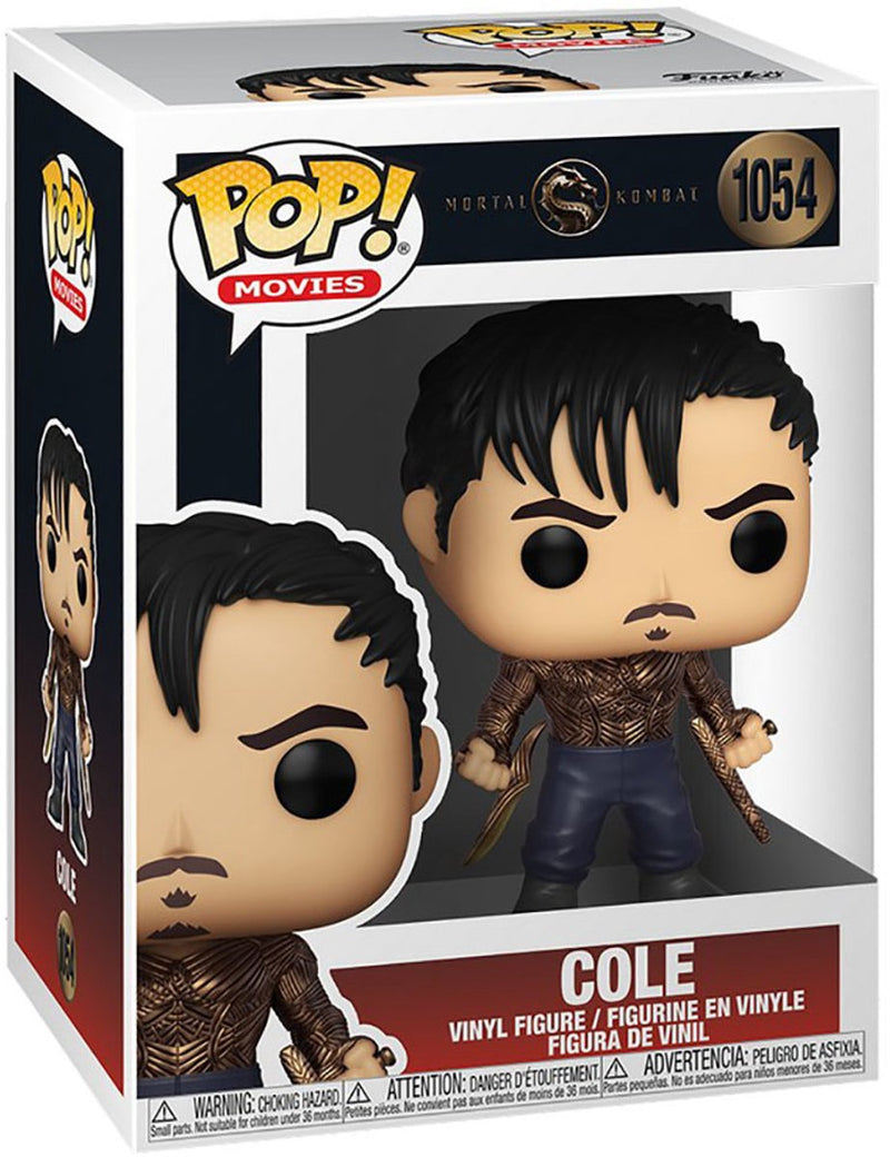 Funko pop! mortal kombat - cole #1057