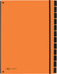 Pagna sorteermap trend 12 tabs a4 oranje