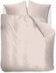 Ambiante cotton uni dekbedovertrek - lits-jumeaux - 240 x 200 220 cm - licht roze