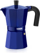 Monix m301706 - italiaanse koffiepot - (6 koppar) - aluminium