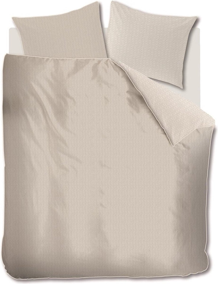 Riviera maison bambu dekbedovertrek - lits-jumeaux xl - 260x200 220 - zand