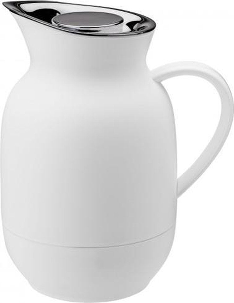 Stelton thermoskan voor koffie amphora soft white 1 liter