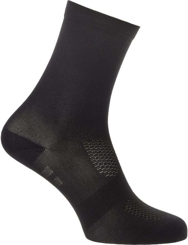 Agu essential - fietssokken - 19 cm hoog - ademend en lichtgewicht - comfortabel voetbed - unisex - zwart - l xl 41-47