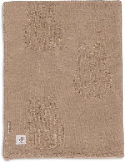 Jollein baby deken ledikant - 100x150cm - miffy - biscuit velvet