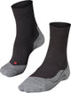 Falke ru4 anti-blaar katoen functioneel materiaal hardloopsokken dames zwart - maat 37-38