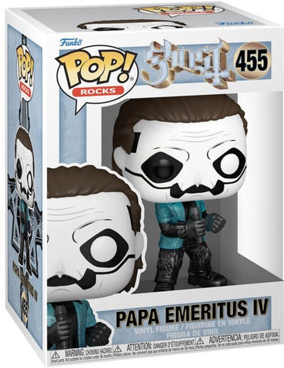 Funko pop rocks: ghost - papa emeritus iv pop #455