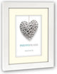 Zep - houten fotolijst taupe met passe-partout regent 2 formaat 20x30 30x40 cm - v32342